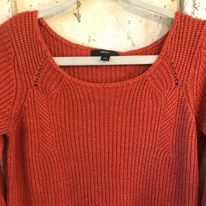 Orange Mossimo Knit Sweater